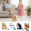 2026 New Wuffy Robot Dog,Robot Dogs Realistic,Interactive Walking Plush Puppy Toy Dog with Touch Sensing,Voice Mimic, Lifelike Sounds,Tongue & Licking Motion,RobotPuppy That Acts Like a RealPuppy view 3