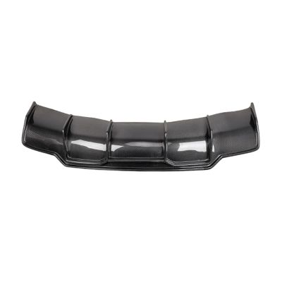 Carbon Fiber Rear Bumper Diffuser Spoiler Chin Compatible for Tesla Model 3 Rear Lip Diffuser Protector 2015 2016 2017 2018 2019