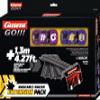Carrera GO NASCAR Racer Slot Car Racetrack Extension Pack 1:43 Scale Add On Accessory Includes 4.27-ft of Track, Tunnel, and 2 Cars view 1