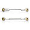 RC Spare Part Compatible with Kyosho for MINI-Z 1/18 1/24 RC Car Parts Accessories 4pcs Metal for Chassis Suspension Link Rod Pull Rod view 2