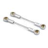 RC Spare Part Compatible with Kyosho for MINI-Z 1/18 1/24 RC Car Parts Accessories 4pcs Metal for Chassis Suspension Link Rod Pull Rod view 3