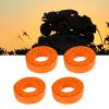 Fabater Silicone Tire Inserts, Soft 106 x 42mm Fit for SCX10 III Vibrant Color 1.9in Tire Foam Set with Easy Install Enhanced Grip Traction, Replaces Inserts for 1.9 Inch Tires (Orange) view 4