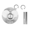 Engine Piston Kit Compatible with 192F Air Cooled Systems - Alloy Piston Assembly including Ring Pin and Circlips - 92mm Diameter Mechanical Replacement Accessories view 1