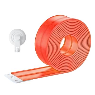 K TOMOTO Flex Race Track 15 Ft Starter Set with Suction Cup, Persimmon