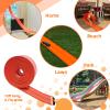 K TOMOTO Flex Race Track 15 Ft Starter Set with Suction Cup, Persimmon view 2