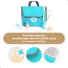 UMU Wooden Mini Doctor Kit for Kids 14 pcs Medical Playset for Toddlers with Stethoscope, Syringe, Doctor Bag, Blood Pressure Cuff & More Pretend Play Set for Boys and Girls Ages 3 4 5 6 view 2