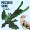 9.2 Inch 3D Printed Peacock Toy,Articulated Flexible 3D Printed Animal Decor,3D Printed Phoenix Bird,Interesting Toys for Autism/ADHD,Fidget Toys, Executive Desk Animals Toy (Black Gold) view 3