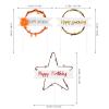 Hemobllo Light up Cake Decoration Birthday Party Supplies 10pcs Set LED Cupcake Toppers Non-edible Cake Ornaments for s Party Celebration view 2