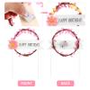 Hemobllo Light up Cake Decoration Birthday Party Supplies 10pcs Set LED Cupcake Toppers Non-edible Cake Ornaments for s Party Celebration view 3