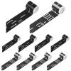 Chewtoyo 10 Pcs Black Road Tape for Children, DIY Toy Car Track, 1.9 in X 16.4 Ft for Fun Racing Events view 1