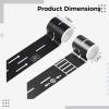 Chewtoyo 10 Pcs Black Road Tape for Children, DIY Toy Car Track, 1.9 in X 16.4 Ft for Fun Racing Events view 4