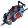 Carrera GO GT Racer Slot Car Racetrack Extension Pack 1:43 Scale Add On Accessory Includes 4.27-ft of Track, Tunnel, and 2 Cars view 2