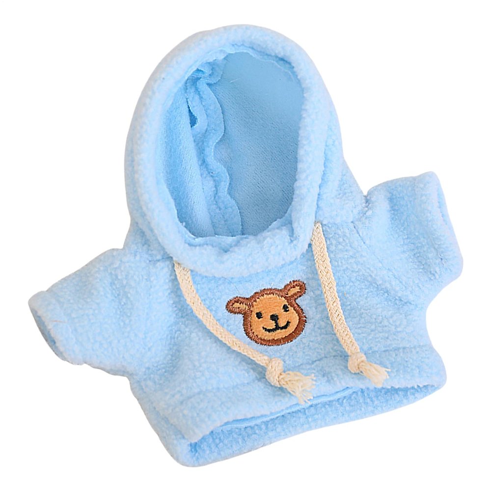 Clothes - Cartoon Puppet Clothes, Cute Capybara Stuffed Animal Shirt, Bear Doll Outfits, Sweater Accessories for Kids Boys Girls, 7.87 to 9.84 Inches Dolls, Playtime Fun Use