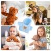 Clothes - Cartoon Puppet Clothes, Cute Capybara Stuffed Animal Shirt, Bear Doll Outfits, Sweater Accessories for Kids Boys Girls, 7.87 to 9.84 Inches Dolls, Playtime Fun Use view 4