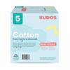 (1 Pack) ~ Kudos Chlorine~Free Premium Diapers, Cotton-Lined ~ Size 5~44 Count ~ 20+ Lbs ~ White. view 1