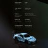 1:20 Scale 4WD RC Drift Car, 2.4GHz Remote Control Racing Car with LED Lights, with Interchangeable Racing & Drift Tires, High Speed LED Light Vehicle for Adults and Hobbyists Blue view 4