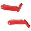 Aluminum Alloy Front Axle and Body Short Link Connector Servo Mount for 1/6 RC Crawler Axial SCX6 Car DIY Metal Upgrade Parts(Blue) view 2