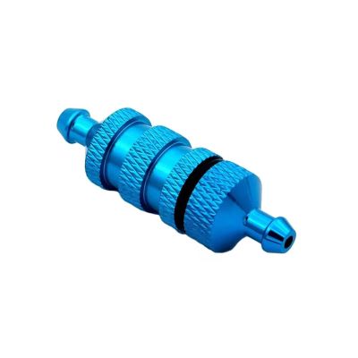 RC Repairs Spare Parts For Nitro For HSP 02156 94122 94188 For Traxxas For TRX4 1/8 1/10 1 PC Aluminum Filter RC For Racing Car Spare Parts(Blue)
