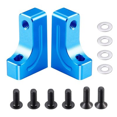Aluminium Alloy Servo Mount for Tamiya TT02 1/10 RC Drift Car Upgrade Parts Accessories(Type B Blue)