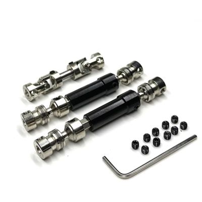 Models Upgrades Parts For MN128 MN86 MN86S MN86K MN86KS For MN G500 1/12 3pcs CVD Drive Shaft RC Car Upgrade Parts Accessories(Black)