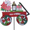 27 in. Red Wagon Spinner - Christmas view 1
