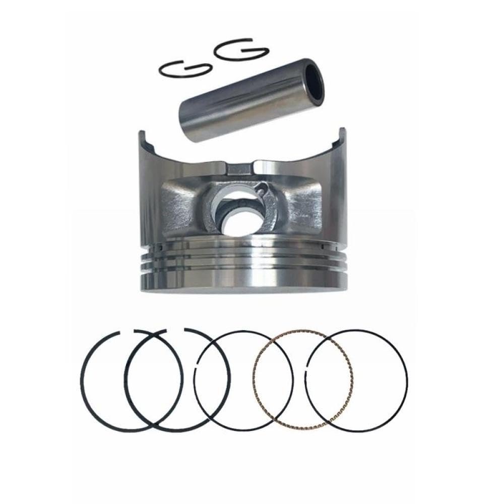 EF4600 MZ300 5KW Engine Generator Piston 78mm Piston Rings Pin Clip Assy Parts Compatible with MZ300 Models