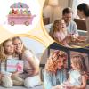 Ice Cream Set For Kids | Wooden Trolley Pretend Play Set | Children's Ice Cream Counter,For Birthday Parties, Boys And Girls From 3 To 6 Years, Kitchen, Supermarket view 4