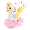 Baby Swan Musical Crawling Toy with Lights, Sounds, Blowing Ball, Infant Sensory Toys, Birthday Gifts for Kids Boy Girl 3 4 5 6 7 8 Years view 1