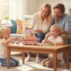 Ice Cream Shop Playset | 12.7*9.8in Ice Cream Shop Toys for Kids | Imaginative Wooden Cart Pretend Game | for Boys Girls Irthday Party Kitchen Grocery Picnic Restaurant Supermarket view 4