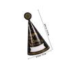 BESPORTBLE 4pcs 2024 New Year Paper Cone Hats Lightweight Party Headwear for Year Eve Celebration Holiday Party Supplies 2024 Happy New Hat Design view 2