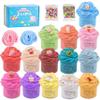 14 Pack Slime Kit Super Mini Butter Slime, Different Kinds of Color Scented Funny Slimes, Soft and Non-Sticky for Girls and Boys, Party Favor, DIY Stress Relief Toys view 1