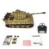 TOUCAN RC HOBBY Plastic 7.0 Henglong 1/16 German Tiger I RTR RC Tank 3818 Military Armored Vehicle BB IR Barrel Recoil Steel Gearbox 320 Degree view 1