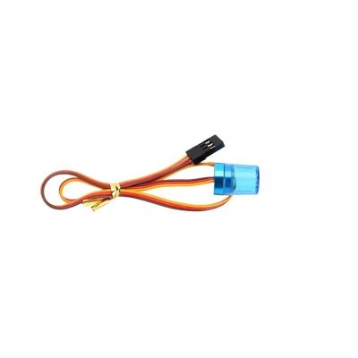 RC Repairs Spare Parts For SCX10 For Scania For Actros 1/10 1/14 Engineering Light For Spin Flicker Breathe RC Crawler Truck Dump Drift Car Parts(Blue)