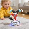Electric Upside-Down Spinning Street Dance Figurine, Light Up Infant Toys Birthday Easter Gifts with Dynamic Music & Cool Lights view 3