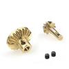 1 Set Drive Shaft Gears Steel Front and Rear Shaft Gears Suitable for M-N D90 D99 MN99S and for W-PL B24 B36 C14 C24 RC Car Parts(1set (Steel)) view 3