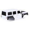 RC SCX10 Hard Shell&1/10 Jeep Wrangler Body for 1/10 SCX10i ii 90046 90047 and Other 313 Wheelbase RC Cars (White) view 3
