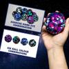 Wulou Super High Bouncing Space Moon Bouncy Balls, Extreme Bounce for Kids Sensory Play and Athlete Training, 12 Pack (Camouflage) view 3