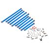 Aluminium Alloy WHEELBASE Link Rod Upgrade Parts Strong Durable Accessory RC CAR Crawler (Blue ECX224000B) view 1