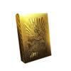 Ameble Waterproof Poker Luxury Gold Foil Poker Cards Classic Tricks Tool Without Colorful Printing 1Set view 1