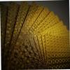Ameble Waterproof Poker Luxury Gold Foil Poker Cards Classic Tricks Tool Without Colorful Printing 1Set view 2