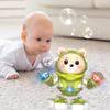Bear Musical Robot Toy for Toddlers, Baby Musical Easter Green Bear Toy Dancing Crawling Tummy Time Toys, Light Up Infant Toys Birthday Easter Gifts view 3