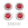 RC Repairs Spare Parts For MN For MN128 MN86S G500 1/12 For WLtoys 144001 144002 144010 1/14 124016 124018 1/12 12mm Wheel Hex Hub Adapter Brake Disc RC Car Parts(Red) view 1