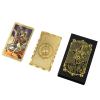 Luxury Black and Gold Foil Tarot Deck with Gift Box, 78 Classic Tarot Cards with Guidebook, Premium Waterproof Tarot Cards for Divination, Fortune Telling and Spiritual Guidance view 1