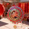 2026 Year of The Horse  Stainless Steel 29.4cm | Chinese New Year Decorations Wind Chime Courtyard Hanging Auspicious Ornament for Garden Patio Balcony Festival Celebration and Home Decorative view 3