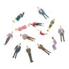 13Pcs Tiny People Figures, 1:50 Scale Model Train People Hand Painted Model Trains Architectural O Scale Miniatures Figures for Miniature Scenes view 4