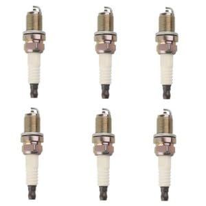 Spare Part For 6pcs Spark Plug 22401-50Y05 Nickel Alloy For Tiida