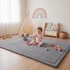 1.3" Thick Baby Play Mat for Floor,59x79 Large Memory Foam Tummy Time Mat view 1