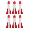 jojofuny 6pcs Foam Rocket Refills: Foam Finger Rocket Launcher for Kids Outdoor Toy Carnival Party Favor for Boys Girls, Interactive Stem Play Ships view 1