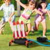 jojofuny 6pcs Foam Rocket Refills: Foam Finger Rocket Launcher for Kids Outdoor Toy Carnival Party Favor for Boys Girls, Interactive Stem Play Ships view 3