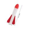 jojofuny 6pcs Foam Rocket Refills: Foam Finger Rocket Launcher for Kids Outdoor Toy Carnival Party Favor for Boys Girls, Interactive Stem Play Ships view 4